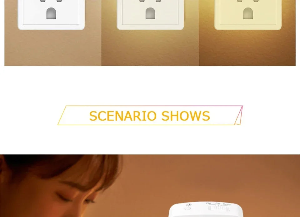 MotionGlowCo PIR Night Light – Auto On/Off, Perfect for Bedroom & Closet