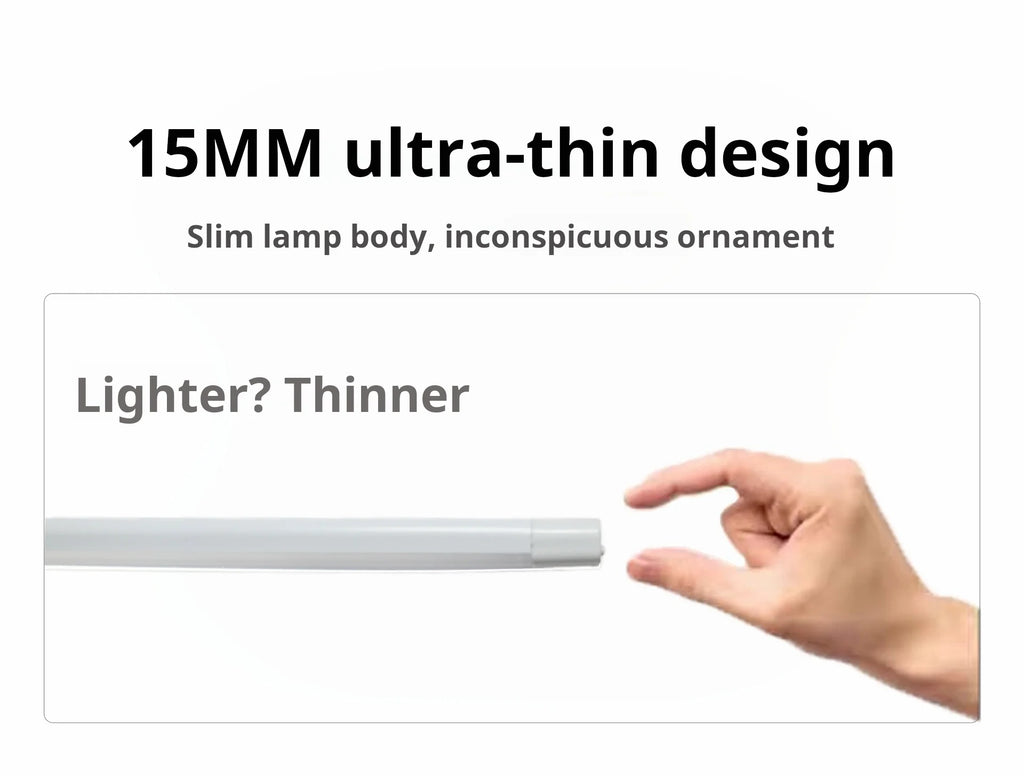 MOTIONGLOWCO 1pc Wireless Rechargeable LED Motion Sensor Cabinet Light