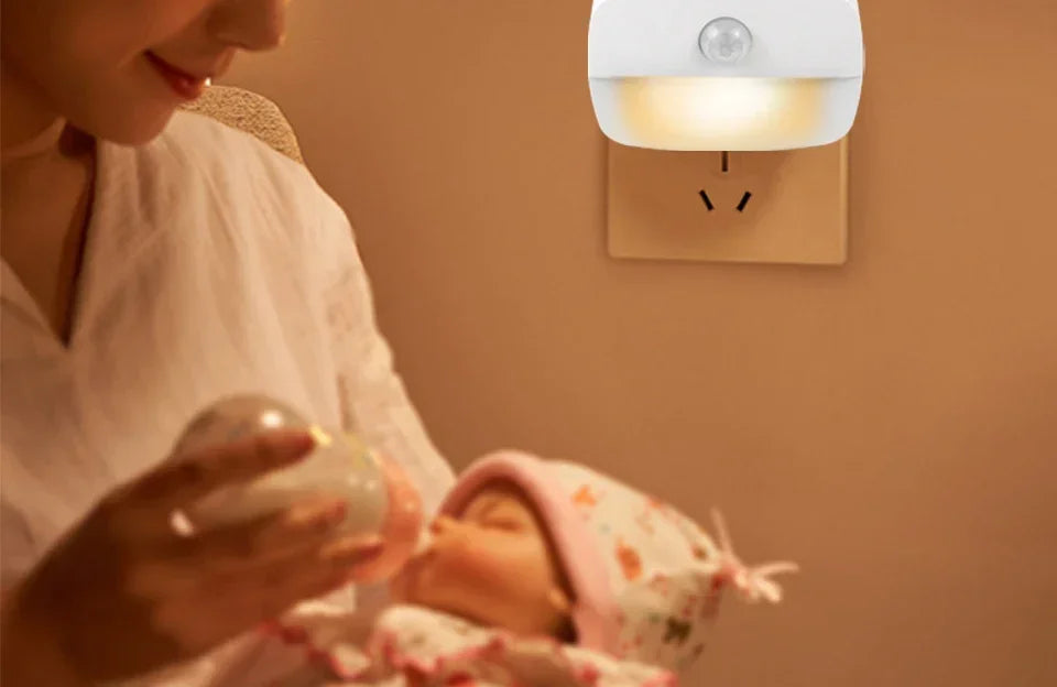 MotionGlowCo PIR Night Light – Auto On/Off, Perfect for Bedroom & Closet